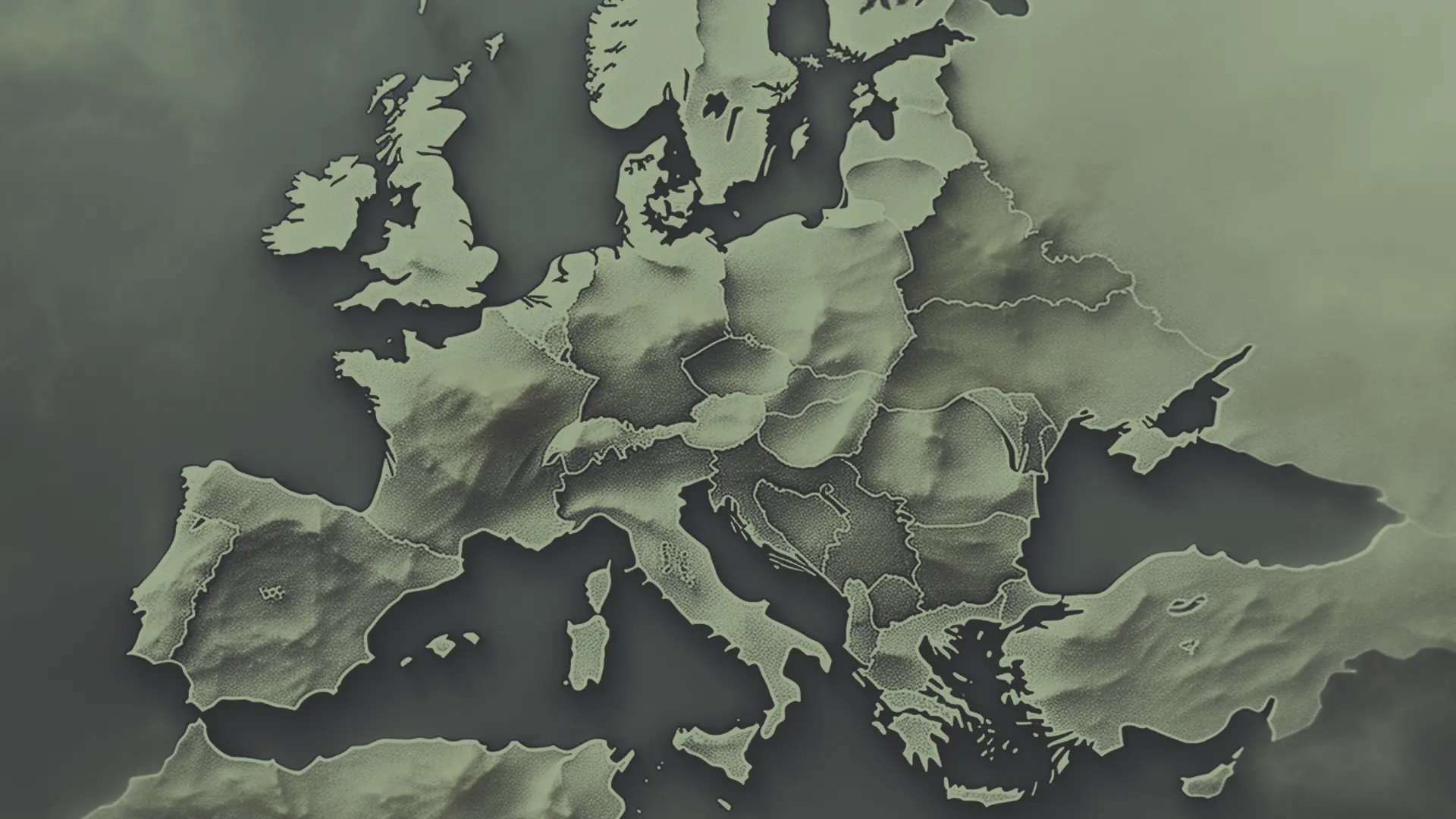 mapa de europa y zona schengen
